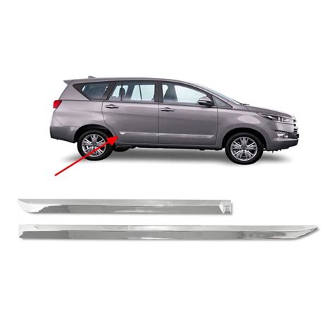Toyota Innova 2016 2025 Side Moulding Door Cladding Thailand Made