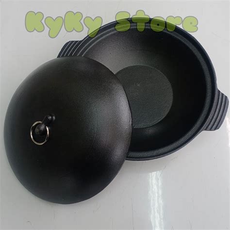 Jual Hot Bowl Soup Hot Pot Cast Iron Lid Mangkok Sup Tutup Full Besi Cor Shopee Indonesia