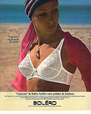 Publicite Advertising Bolero Soutien Gorge Capucine Ebay