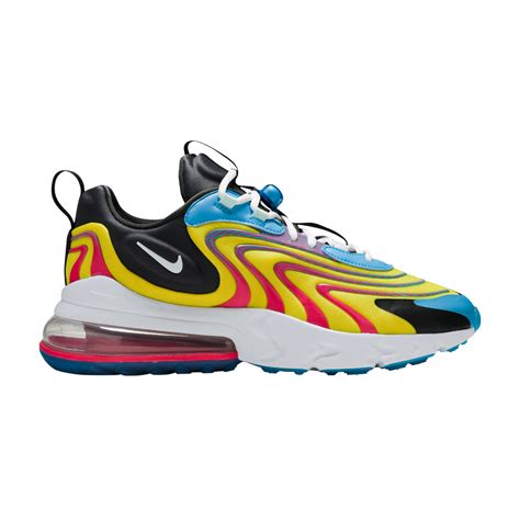 Nike Air Max 270 React Eng Laser Blue Yellow Editorialist