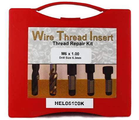 Helicoil M6 X 100p Thread Insert Kit