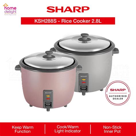 Sharp Rice Cooker L Ksh Ksh S Color Options Ksh S