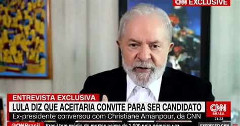 Lula Em Entrevista Cnn Americana Pede Ajuda A Biden Para Vacinas