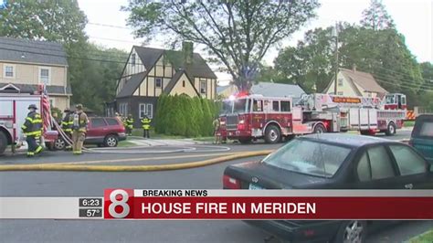 Structure Fire Closes Bradley Avenue In Meriden Youtube