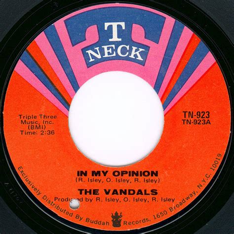 The Vandals - In My Opinion | Releases | Discogs