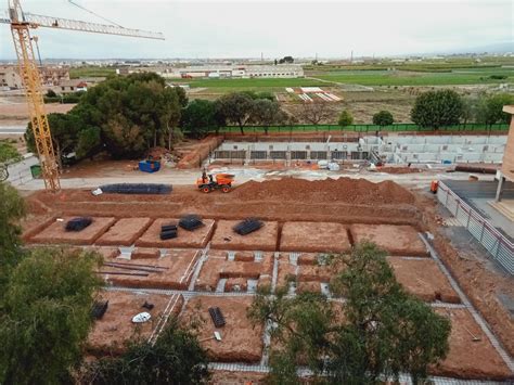 Las Obras Del Nuevo Ceip Mare De D U Del Patrocini De Foios Avanzan A