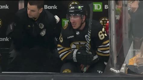 BREAKING: Brad Marchand Takes A Slap Shot To The Groin