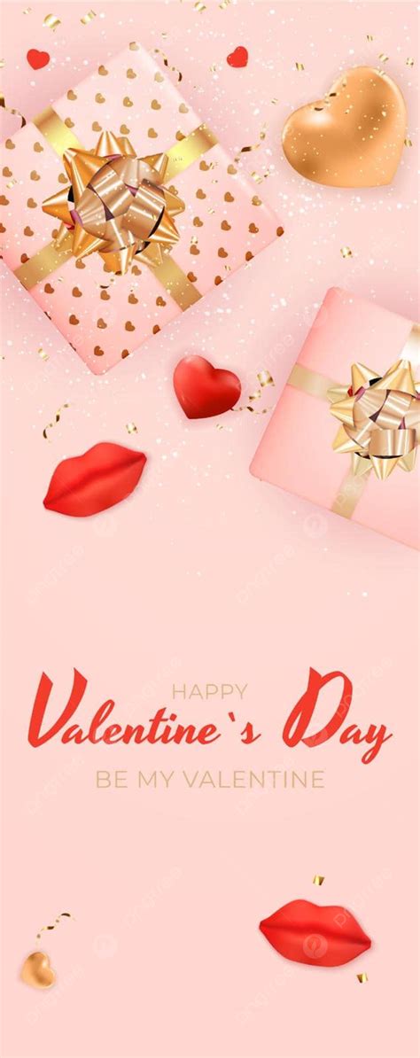 Valentines Day Design For Ads Webcards Vector Wallpaper Romance Vector