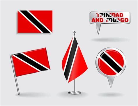 Trinidad Bandera Imágenes De Stock De Arte Vectorial Depositphotos