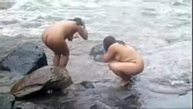 Two Nude Aunties Taking Bath In A River Porn Indian Film