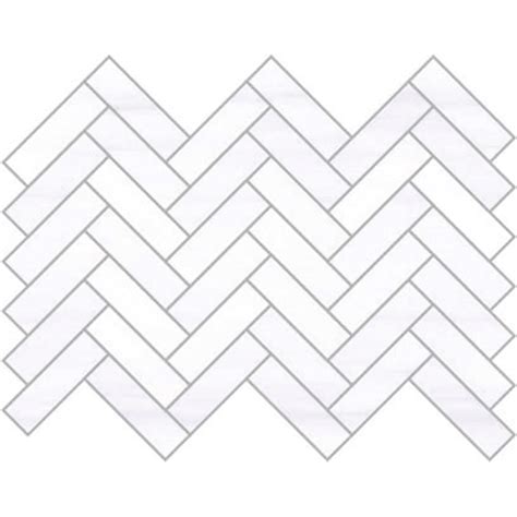 Dolomite Isola Polished Herringbone Mosaics Montecera Natural Stone