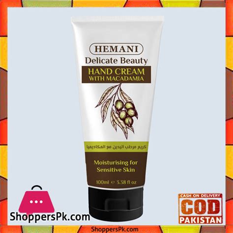 Hemani Hand Cream With Macadamia in Pakistan
