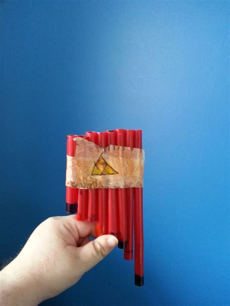 Homemade Pan Flutewith Straws 5 Steps With Pictures Instructables