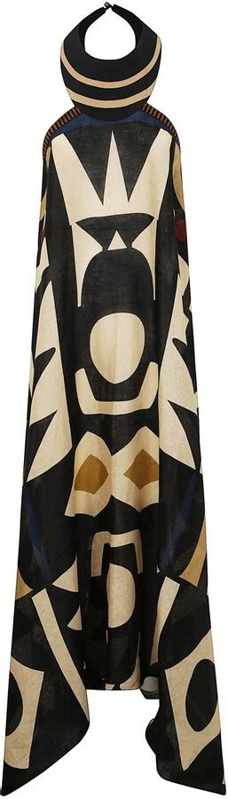 Volantis Saba Naked Back Maxi Dress ShopStyle