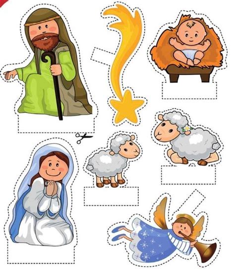 ШАБЛОНЫ ДЛЯ ВЕРТЕПА поделка №8244 своими руками с мастер-классом