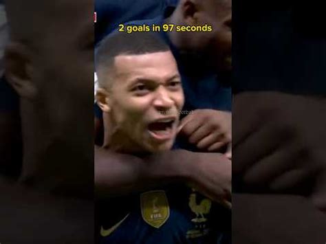 Two Goals In Seconds Mbappe Youtube