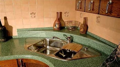 Угловая мойка для кухни: размеры раковины из нержавейки, искусственного ...