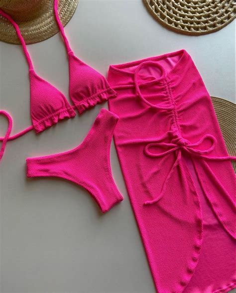 Neon Pink Bikini Thong Bikini Artofit