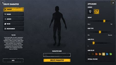 Horror Grunge Military Dark Gui Ui Kit Psdai Source Files