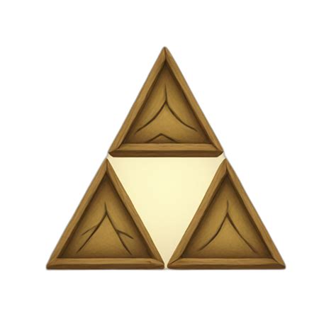 Triforce Orange Color Ai Emoji Generator