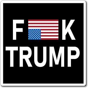 Amazon Fuck Trump Magnet Upside Down US Flag America In Distress Anti Donald Trump Magnets