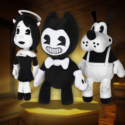 Bendy Alice And Boris Beanie Plush Bundle Bendy And The Ink Machine