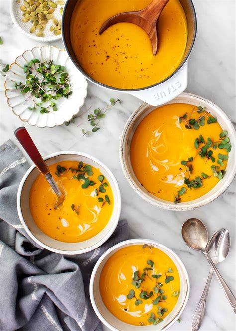 pumpkin soup recipe love  lemons