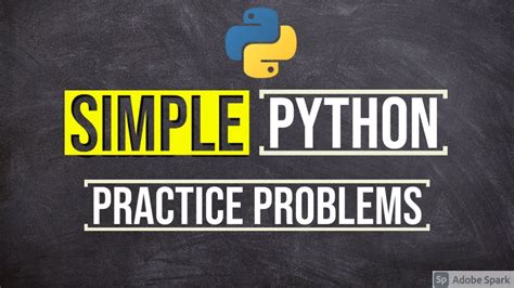 Python Practice Coding Problems For Beginners Problem Set 1 Part 1 10 Problems Youtube