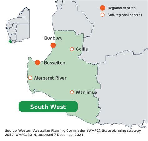 south west region infrastructure wa