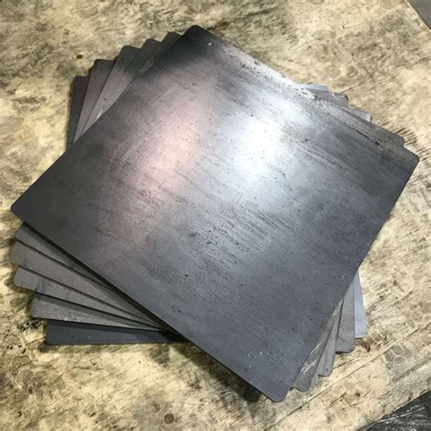 14 Thick Mild Steel Sheet 12 X 12 Tmr Customs