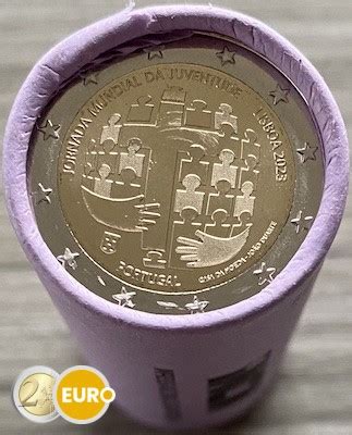 Roll 2 Euro Portugal 2023 World Youth Day Lisbon 2eurocommemorative Ie