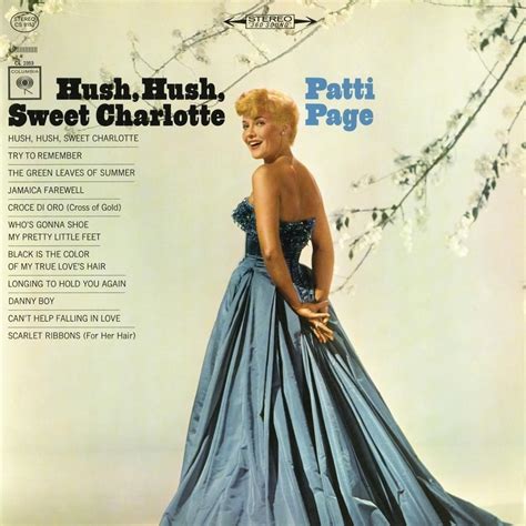 Patti Page Hush Hush Sweet Charlotte Lyrics Genius Lyrics