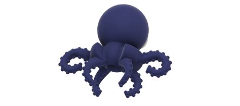 Archivo STL Octopus Hueco Butt ANAL VAGINAL Plug Water Shower Anus Expander Enema Hbp