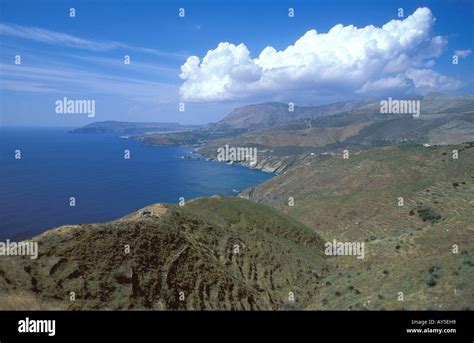 Greece The Pelonnese The Magne Messenian Gulf Stock Photo Alamy