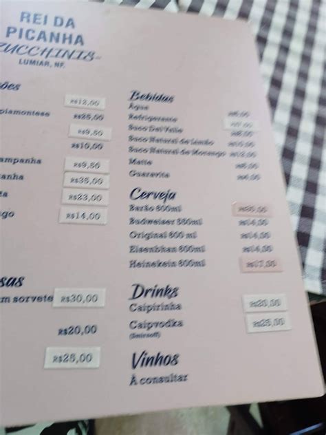 Menu em Rei da Picanha restaurante Nova Friburgo Av Itália n6