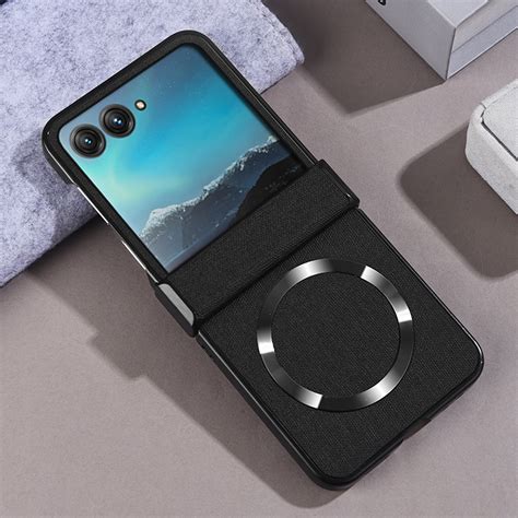 for Motorola Razr 2024 Case,[Built-in Screen Protector] Compatible with