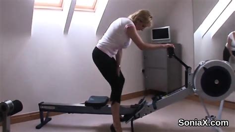 Adulterous British Milf Lady Sonia Flashes Her Enormous Jugs