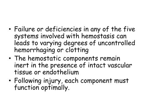 Haemostasis Ppt