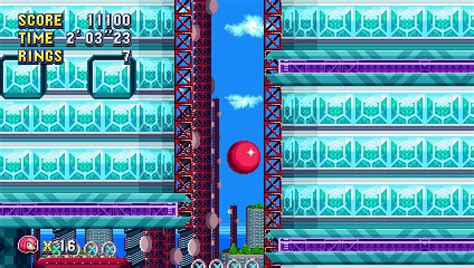 Cyan City Zone Sonic After The Sequel Sonic Mania Mods