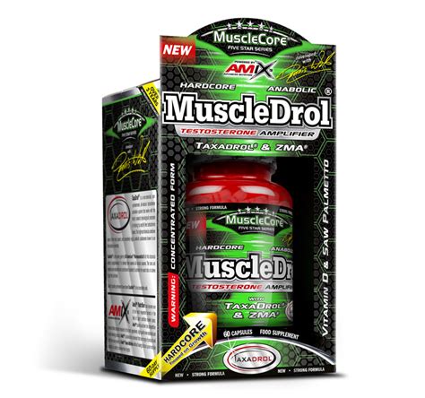 Amix Muscle Core MuscleDrol 60 cápsulas fitnessdigital