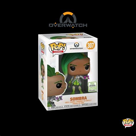 Funko Pop Games Overwatch Sombra Glitch Skin Design Jm