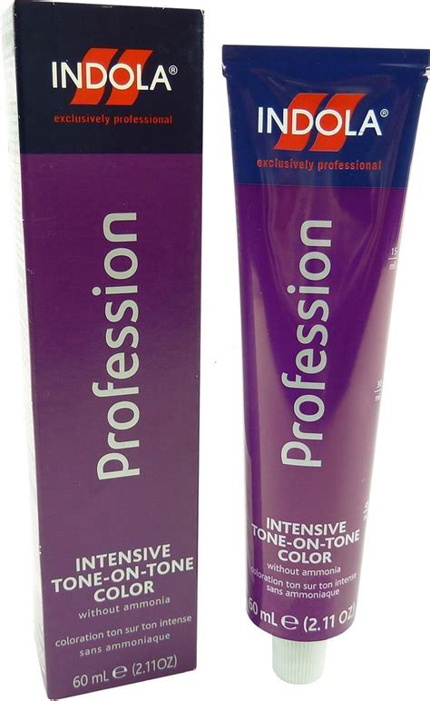 Indola Profession Red Fashion Permanente Haarkleuring 60ml 08 44 Light Blonde Bol