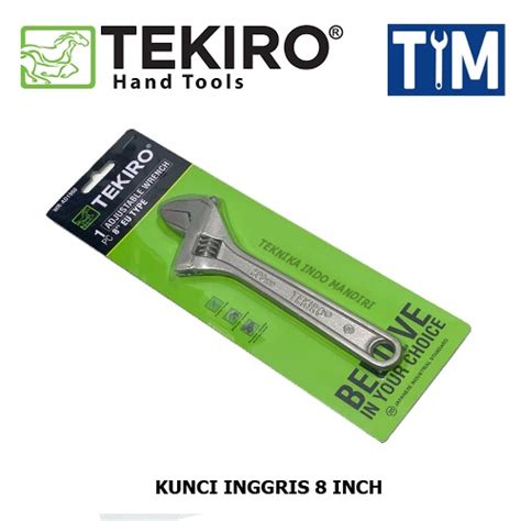 Jual Tekiro Kunci Inggris Adjustable Wrench Inch Shopee Indonesia