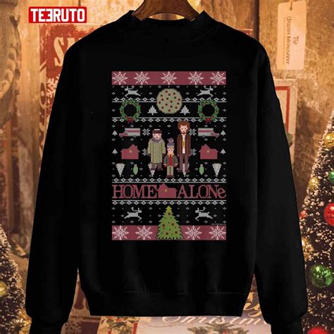 Home Alone Christmas The Wet Bandits Ugly Unisex Sweatshirt Teeruto