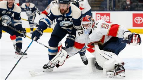 Sergei Bobrovsky Makes 38 Saves As Florida Panthers Hold Off Columbus