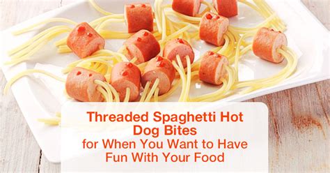 Hot Dog and Spaghetti Recipe