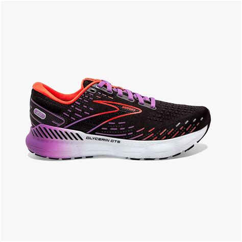 Brooks glycerin gts 20 w negro/multi for only 180,00