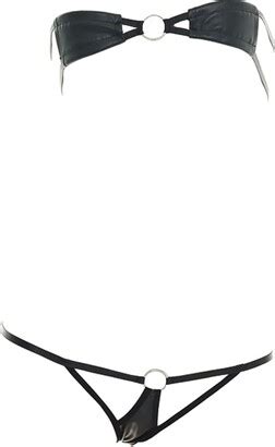 Singuyun Singuyun Womens Sexy Micro Bikini Suit Anime Bikini Cosplay Lingerie Kawaii Bra And