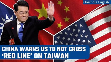 China Warns US Against Crossing Red Line On Taiwan Oneindia News