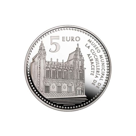 Albacete 2010 España 5 Euro Plata Monedas Lamasbolano